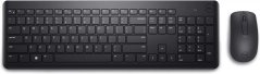 Dell Dell | Keyboard and Mouse | KM3322W | Keyboard and Mouse Set | Wireless | Batteries included | RU | Black | Wireless connection