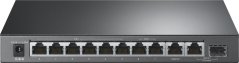 TP-Link TP-Link CCTV switch TL-SG1210PP (9xGbE,1xGbE/SFP combo uplink, 1xGbE uplink, 6xPoE+,2xPoE++,123W, fanless)