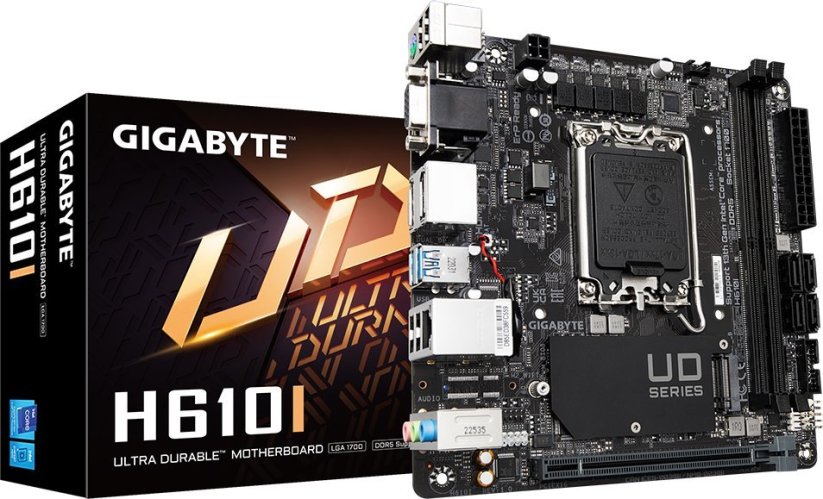 Gigabyte MB GBT Intel 1700 H610I