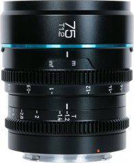 Sirui Sirui Cine Lens Nightwalker S35 75mm T1.2 RF-Mount Black