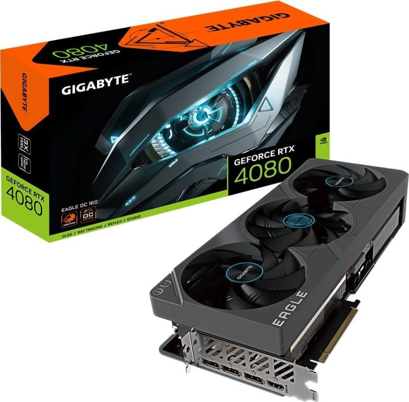 Gigabyte GeForce RTX 4080 Eagle OC 16GB GDDR6X (GV-N4080EAGLE OC-16GD)