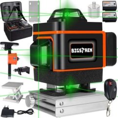Bigstern Líniový laser Zelený 25 m