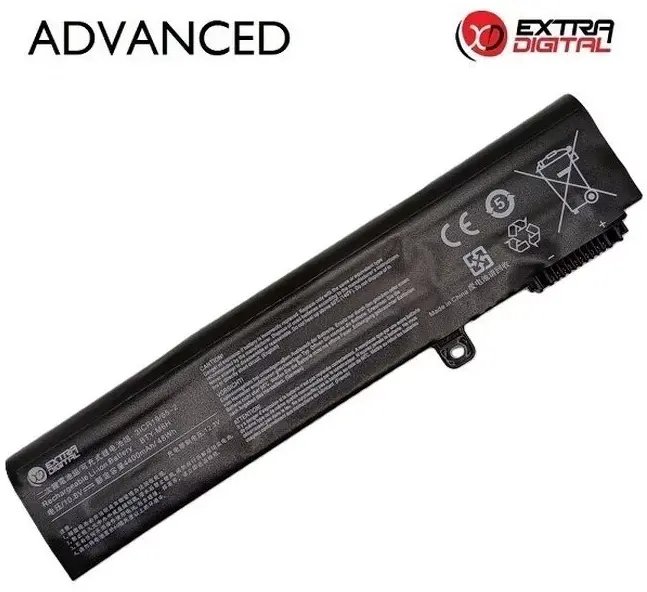 Extra Digital Notebook battery MSI BTY-M6H, 4400mAh, Advanced (NB470181)