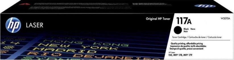 HP 117A Black Oryginał  (W2070A)