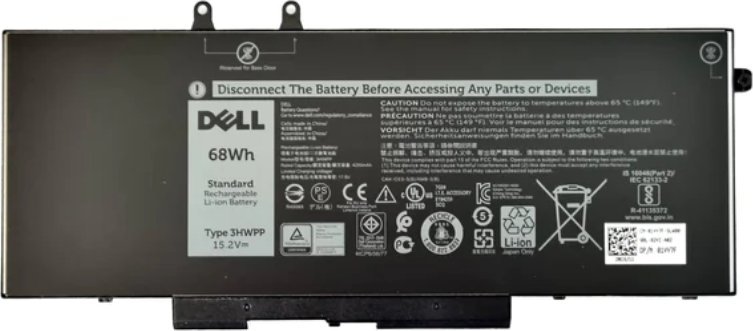 Origin do Notebooka 4C do rokov 5501 68Wh (BAT-DELL-5501/4)