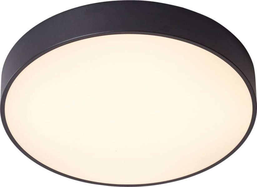 Italux Lampa na strop akrylowa Italux Orbital LED 5361-830RC-BK-3