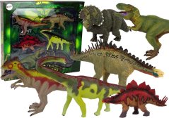 LeanToys Ogromny Sada Dinozaurów 6 szt Veľké Modele Figurka Dinozaur