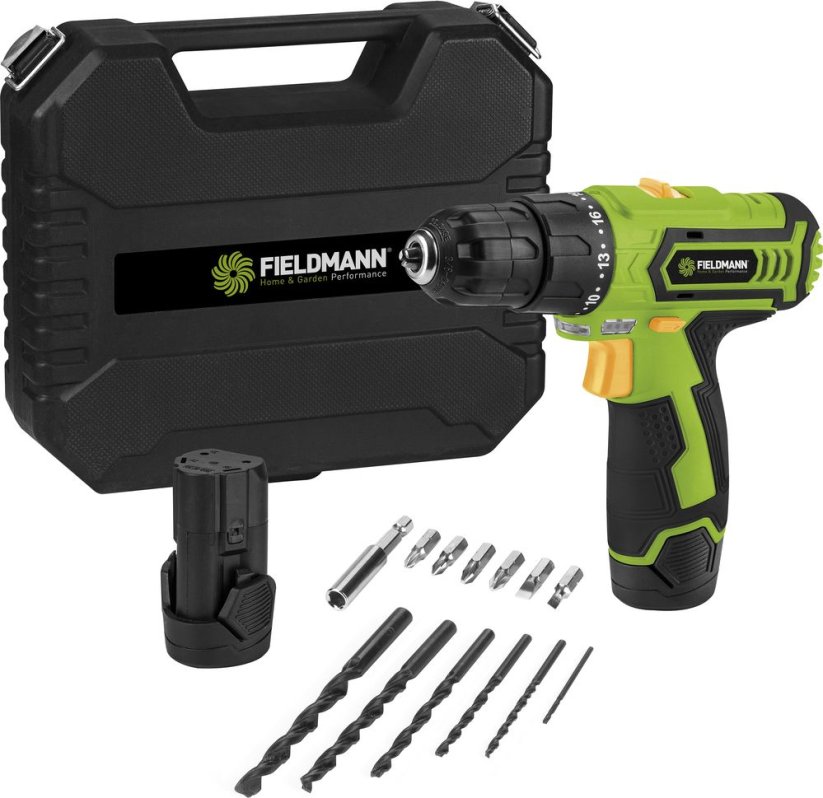 Fieldmann FDV 10252-A 12 V 2 x akumulátor 1.3 Ah