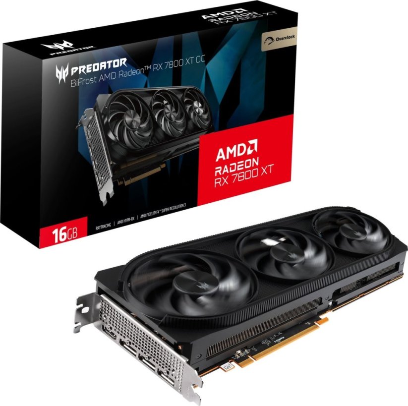 Acer Acer 16GB DDR6 RX 7800 XT Predator BiFrost OC