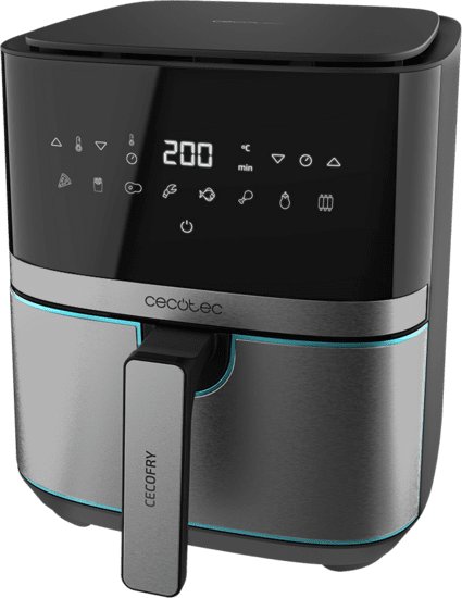 Cecotec Frytkownica beztłuszczowa Cecofry Full InoxBlack 5500 Pro