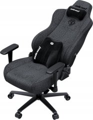 Anda Seat Fotel gamingowy materiál Novis Plus XL tmavoSivý obrotowy