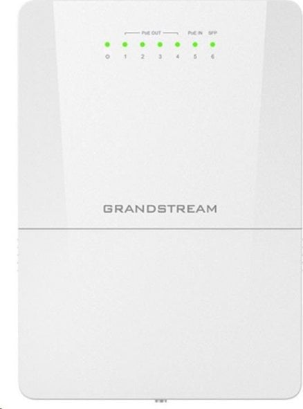 GrandStream Grandstream GWN 7710R 5xGbE, 1xSFP, L2 Lite zarz zarządzany, zewn trzny prze cznik sieťový, PoE pasywne