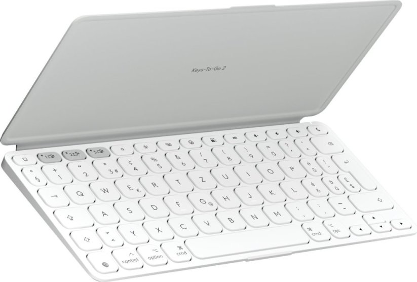 Logitech Logitech Keyboard 920-012965 / Keys-To-Go 2 Light gray