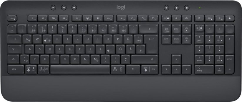 Logitech Logitech Signature K650 klawiatura Bluetooth QWERTZ Niemiecki Grafitový