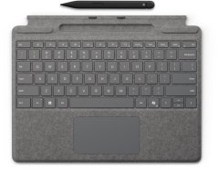 Microsoft Microsoft - Tastatur - mit Touchpad, Beschleunigungsmesser, Surface Slim Pen 2 Ablage- und Ladeschale - mit Slim Pen 2