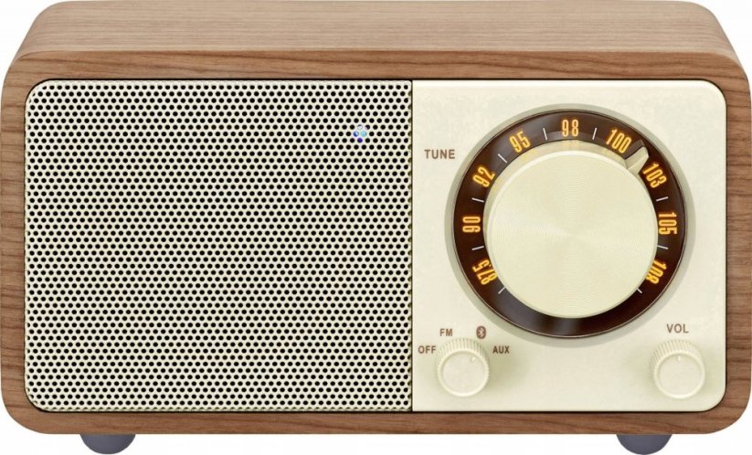Sangean WR-7 Genuine Mini walnut