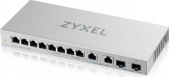 ZyXEL Przełšcznik 12-Port Gigabit Unmanaged Switch with 8-Port 1G + 2-Port 2.5G + 2-Port SFP+ XGS1010-12-ZZ0102F