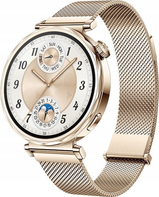 Huawei Watch GT5 41 mm Gold Milanese strap