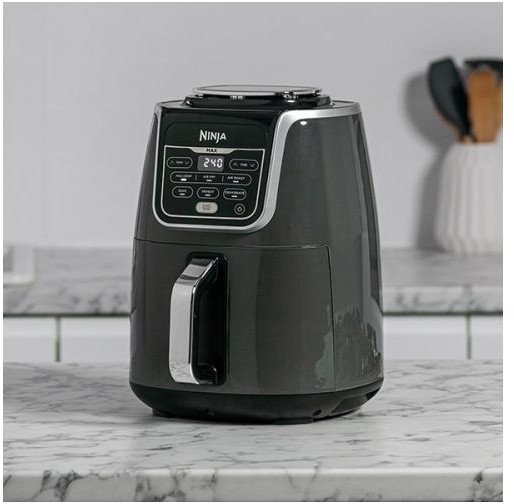 Ninja Karšto oro gruzdintuvė Ninja AF160, 1750 W, 5.2 L, pilkos spalvos