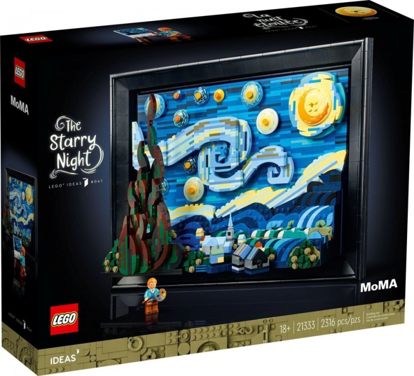 LEGO® Ideas 21333 Vincent van Gogh Hviezdna noc