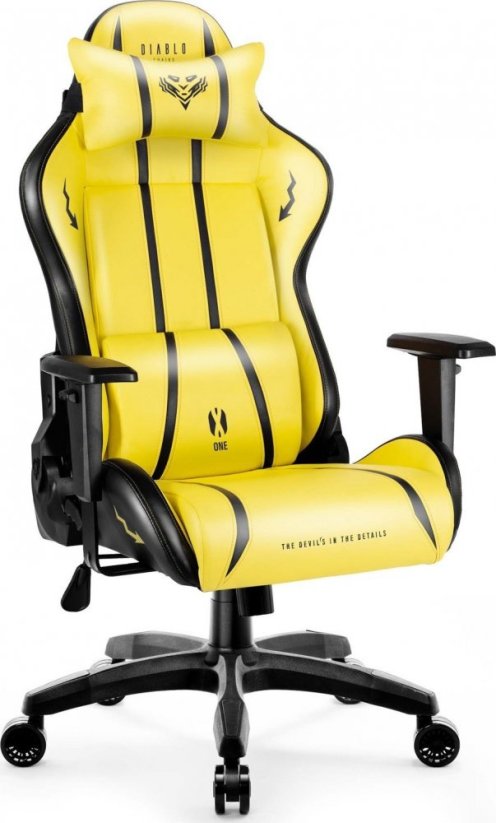 Diablo Chairs X-One 2.0 Electric Yellow Normal Size