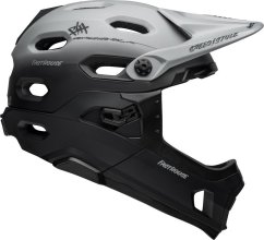 Bell Prilba na celú tvár BELL SUPER DH Rozmer prilbau: M(55-59 cm), Wybierz farba: Fasthouse Taco Tuesday Matte Gray Black