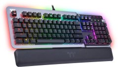 Thermaltake ARGENT K5 RGB(titan/schwarz, DE-Layout, Cherry MX RGB Blue)