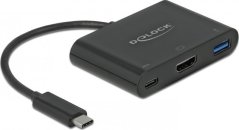 Delock DELOCK USB Type-C Adapter > HDMI 4K 30Hz USB Type-A/C PD
