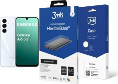 Samsung Galaxy A16 5G 4/128GB Szary  (SM-A166BZADEUE) + FlexibleGlass + Etui Clear Case