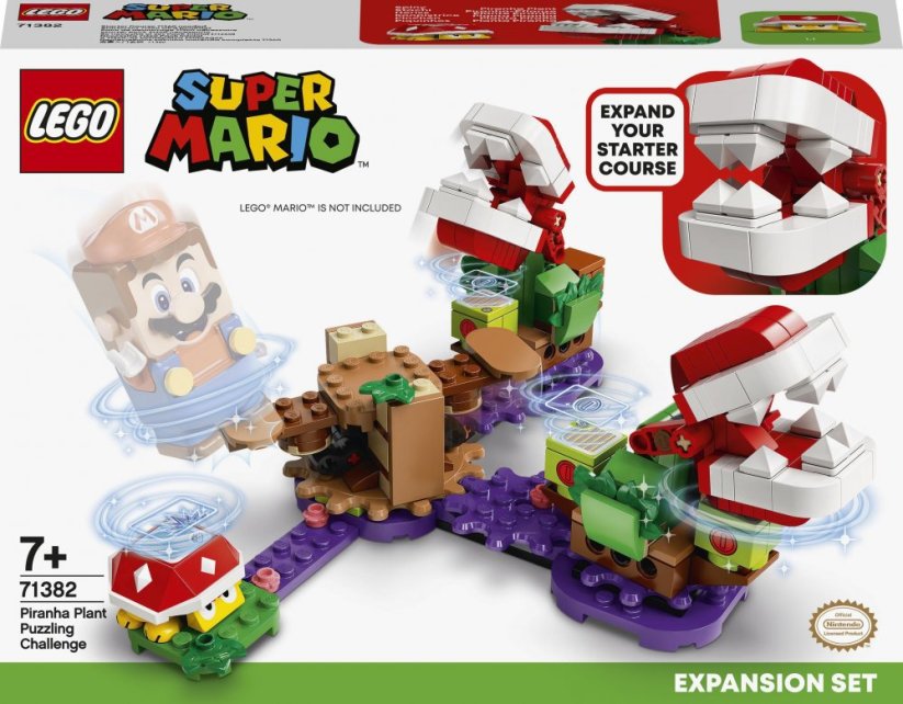 LEGO Super Mario Zawikłane zadanie Piranha Plant - Sada doplnkový (71382)