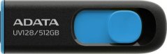 ADATA Pendrive UV128 512GB USB3.2 čierno-Modrý