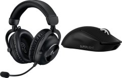 Logitech G Pro X2 Lightspeed Czarne (981-001263) + G PRO X SuperLight 2  (910-006630)