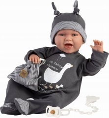 Llorens Llorens 74107 Bábika bobas śmiejący Mimo 42 cm