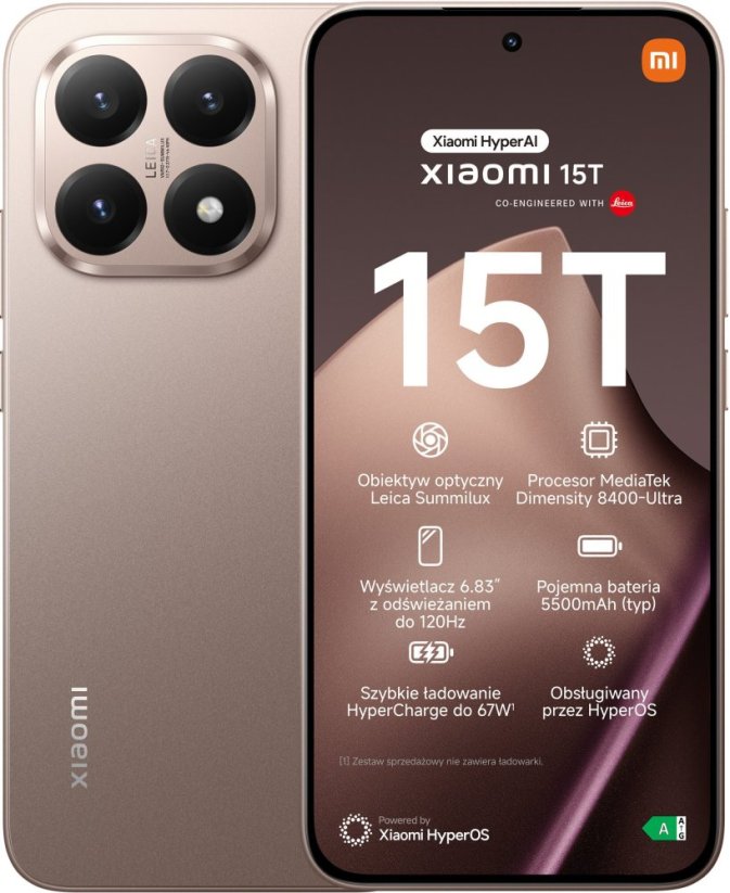 Xiaomi Xiaomi 15T 12/512GB Rose Gold