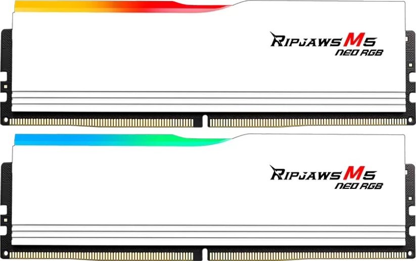 G.Skill Ripjaws M5 Neo RGB, DDR5, 64 GB, 6000MHz, CL36 (F5-6000J3636F32GX2-RM5NRW)