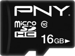 PNY Performance Plus MicroSDHC 16 GB Class 10  (P-SDU16G10PPL-GE)