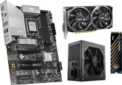 Morele.net GeForce RTX 3050 Ventus 2X XS OC + Płyta PRO Z890-S WIFI + Zasilacz MAG A650BN 650W + GRATIS Dysk SSD Spatium M450 V1 1TB / MSI PRO Z890-S WIFI