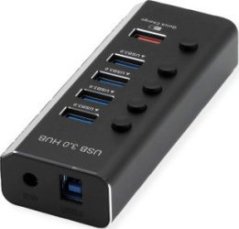 TRITON ROLINE USB 3.2 Gen 1 Notebook Hub 4 porty + 1x ładowanie