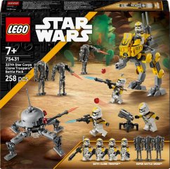 LEGO Star Wars Bojový balíček klonových vojakov 327. galaktického zboru (75431)