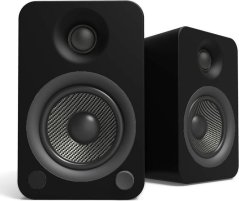 C2G KANTO AUDIO 4" DRIVER - POWERED SPEAKERS WITH BLUETOOTH® AND PHONO PREAMP - MATTE BLACK (INCL. TYPE F & G POWER CORDS)