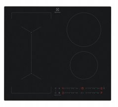 Electrolux Electrolux 600 Series SaphirMatt  Hob2Hood  prokovums 59 cm  bez ramja  melna - Iebuvejama indukcijas plits virsma