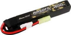 Gens Ace akumulátor Gens ace 25C 1500mAh 3S1P 11.1V Airsoft Gun Lipo z konektorem mini Tamiya Plug