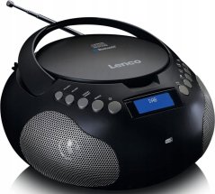 Lenco Lenco SCD-341BK Boombox mit DAB+/ FM radio und Bluetooth