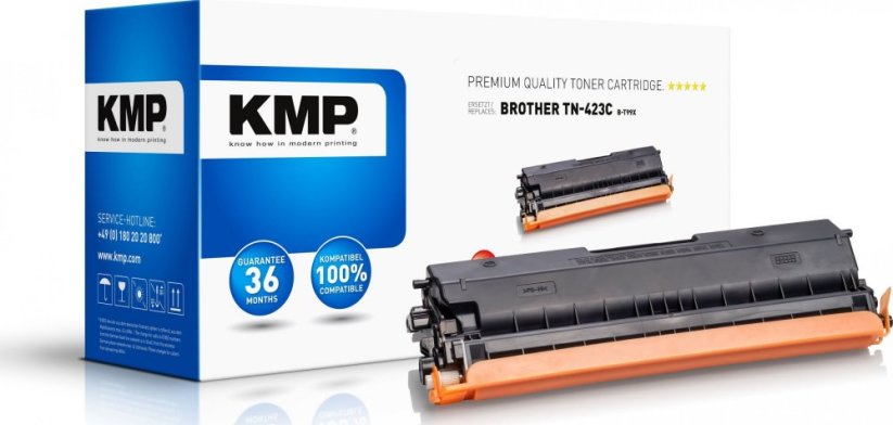 KMP Printtechnik AG KMP Toner Brother TN-423C/TN423C cyan 4000 S. B-T99X