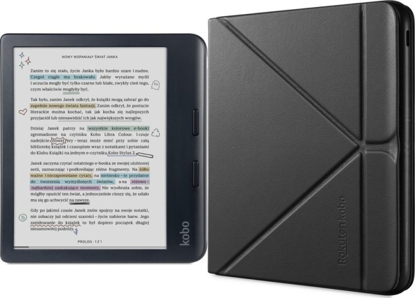 Kobo Libra Colour + Etui Cover Sleep