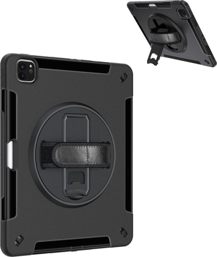 4smarts 4smarts Rugged Case Grip für iPad Pro 12.9 (6.Gen), schwarz