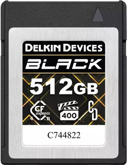 Delkin CFexpress 4.0 Typ B 512GB VPG400 Čierny (DCB4BV4512)