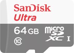 SanDisk Ultra Lite MicroSDXC 64 GB Class 10 UHS-I (SDSQUNR-064G-GN3MA)