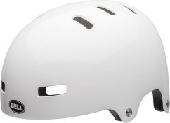 Bell prilba juniorski Span gloss white r. S (51–55 cm)