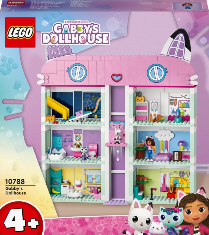 LEGO Gabby's Dollhouse Koci Domček Gabi (10788)